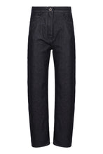 Carica l'immagine nel visualizzatore di Gallery, Pantalone in cotone effetto denim
