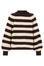 Carica l'immagine nel visualizzatore di Gallery, Maglione a righe in lana e cashmere
