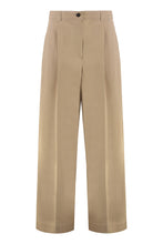 Carica l'immagine nel visualizzatore di Gallery, Pantaloni in gabardine di cotone
