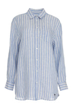 Carica l'immagine nel visualizzatore di Gallery, Camicia in lino a righe
