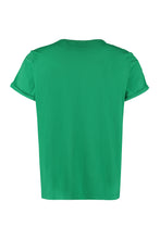 Carica l'immagine nel visualizzatore di Gallery, T-shirt in cotone con ricamo
