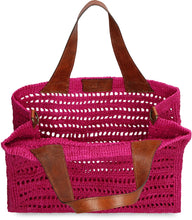 Carica l'immagine nel visualizzatore di Gallery, Tote bag  Nosy in rafia
