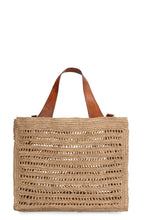 Carica l'immagine nel visualizzatore di Gallery, Tote bag Nosy in rafia

