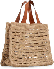 Carica l'immagine nel visualizzatore di Gallery, Tote bag Nosy in rafia
