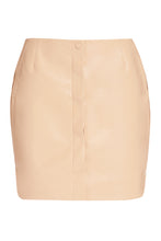 Load image into Gallery viewer, Lynn leather mini skirt
