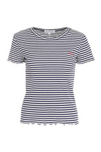 Carica l'immagine nel visualizzatore di Gallery, T-shirt in cotone a righe

