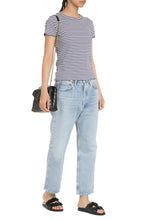 Carica l'immagine nel visualizzatore di Gallery, T-shirt in cotone a righe
