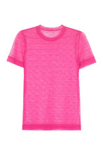 Carica l'immagine nel visualizzatore di Gallery, T-shirt girocollo in mesh
