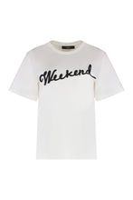 Carica l'immagine nel visualizzatore di Gallery, T-shirt girocollo Olga in cotone
