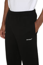 Load image into Gallery viewer, Logo detail cotton track-pants
