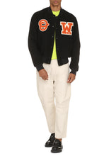 Carica l'immagine nel visualizzatore di Gallery, Bomber Varsity in lana
