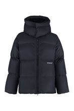 Carica l'immagine nel visualizzatore di Gallery, Piumino full-zip con cappuccio
