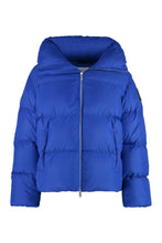 Carica l'immagine nel visualizzatore di Gallery, Piumino full-zip con cappuccio
