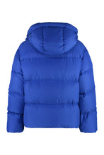 Carica l'immagine nel visualizzatore di Gallery, Piumino full-zip con cappuccio
