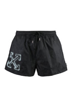 Carica l'immagine nel visualizzatore di Gallery, Shorts da mare in nylon

