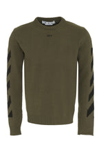 Carica l'immagine nel visualizzatore di Gallery, Pullover Diag in misto cotone
