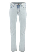 Carica l'immagine nel visualizzatore di Gallery, Jeans straight leg a 5 tasche
