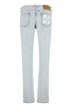 Carica l'immagine nel visualizzatore di Gallery, Jeans straight leg a 5 tasche
