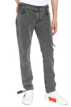 Carica l'immagine nel visualizzatore di Gallery, Jeans skinny con cintura
