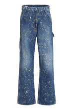 Load image into Gallery viewer, Printed carpenter jeans
