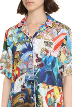 Carica l'immagine nel visualizzatore di Gallery, Camicia stile bowling stampata
