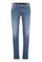 Carica l'immagine nel visualizzatore di Gallery, Jeans straight leg a 5 tasche
