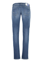 Carica l'immagine nel visualizzatore di Gallery, Jeans straight leg a 5 tasche
