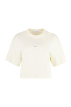 Carica l'immagine nel visualizzatore di Gallery, T-shirt crop con logo
