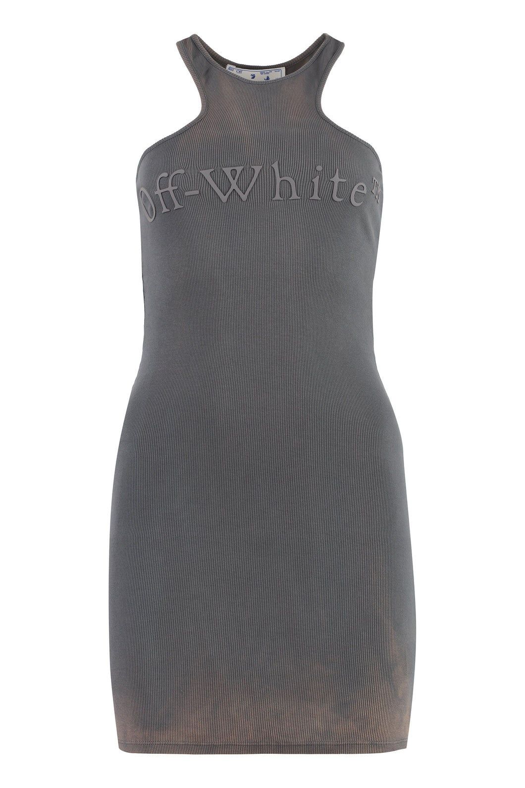 Abito in maglia a costine