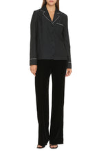 Load image into Gallery viewer, Silk blend pajama shirt
