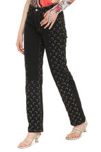 Carica l'immagine nel visualizzatore di Gallery, Jeans straight leg stampati

