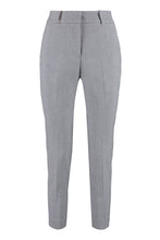 Carica l'immagine nel visualizzatore di Gallery, Pantaloni tapered-fit a vita alta

