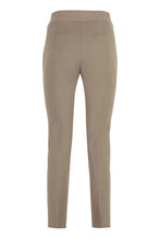Carica l'immagine nel visualizzatore di Gallery, Pantaloni a sigaretta in gabardine stretch
