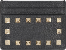 Carica l'immagine nel visualizzatore di Gallery, Valentino Garavani - Portacarte Rockstud in pelle
