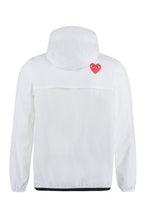 Carica l'immagine nel visualizzatore di Gallery, Comme des Garçons PLAY x K-Way - Giacca a vento con cappuccio
