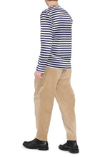 Carica l'immagine nel visualizzatore di Gallery, T-shirt in cotone a righe
