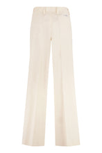 Load image into Gallery viewer, High-rise cotton trousers

