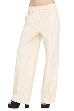 Load image into Gallery viewer, High-rise cotton trousers
