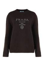 Carica l'immagine nel visualizzatore di Gallery, Maglione girocollo in lana e cashmere
