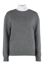 Carica l'immagine nel visualizzatore di Gallery, Pullover dolcevita in lana e cachemire
