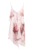 Load image into Gallery viewer, Printed silk mini dress

