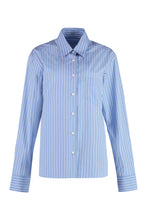 Carica l'immagine nel visualizzatore di Gallery, Camicia in cotone a righe
