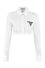 Carica l'immagine nel visualizzatore di Gallery, Camicia in cotone con logo
