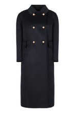 Load image into Gallery viewer, Double-breasted cashgora coat
