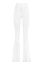 Carica l'immagine nel visualizzatore di Gallery, Pantaloni flared in crêpe
