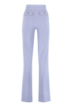 Load image into Gallery viewer, Crepe wide-leg trousers
