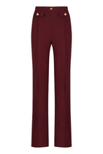 Load image into Gallery viewer, Crepe wide-leg trousers
