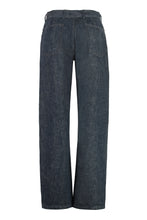 Carica l'immagine nel visualizzatore di Gallery, Jeans straight leg a vita alta
