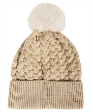 Carica l'immagine nel visualizzatore di Gallery, Cappello in maglia con pom-pon
