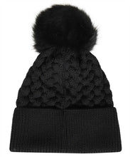 Carica l'immagine nel visualizzatore di Gallery, Cappello in maglia con pom-pon
